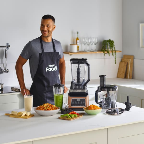 Ninja 3 in 1 Food Processor with Auto iQ BN800UKDBCP